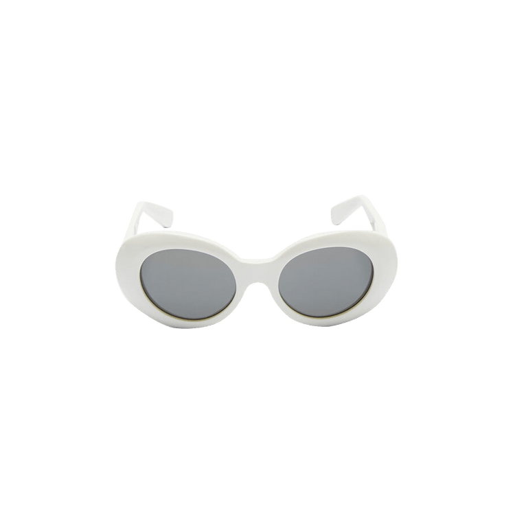 Acne Studios Mustang Sunglasses — White | Sorenzia