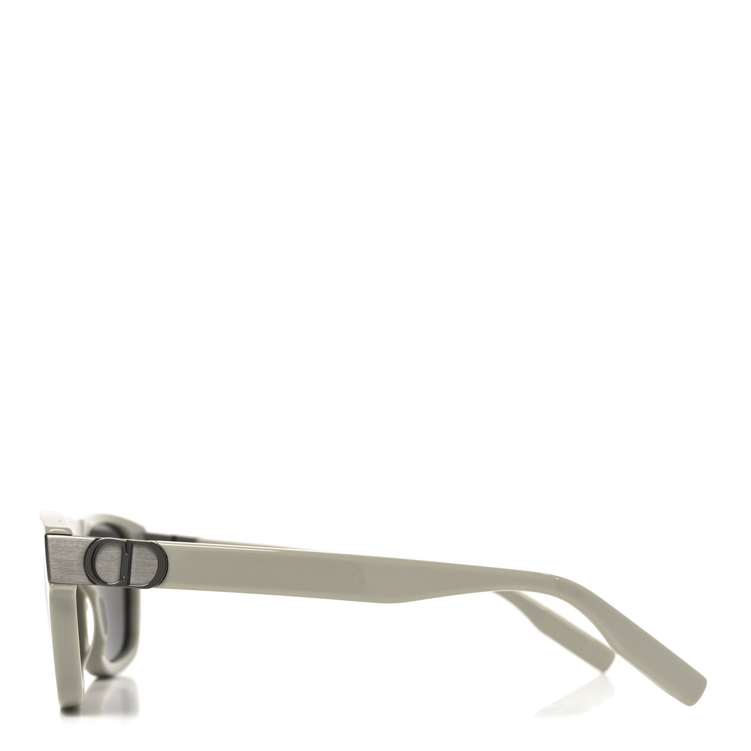 Dior Square Sunglasses — Beige