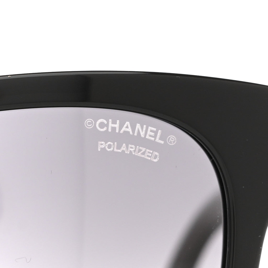 Chanel Cat-Eye Sunglasses — Black