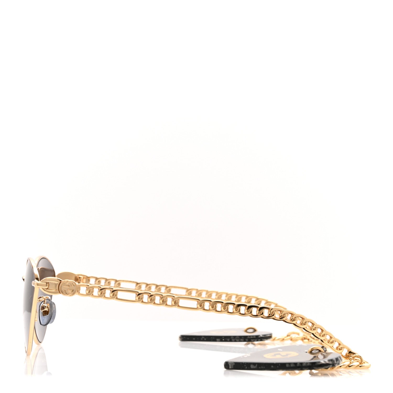 Gucci Cat-Eye Sunglasses — Gold GG0977S
