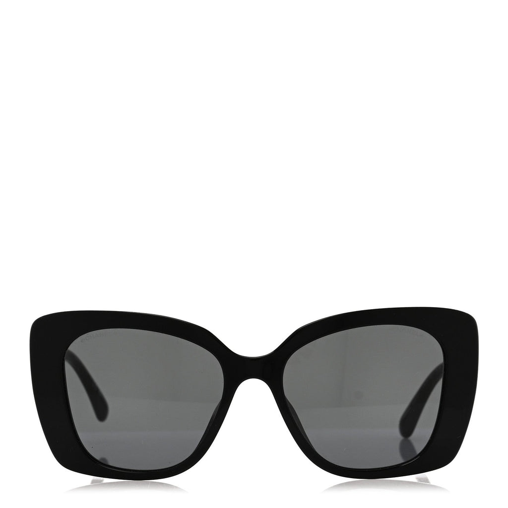 Chanel Square Sunglasses — Black 5422-B