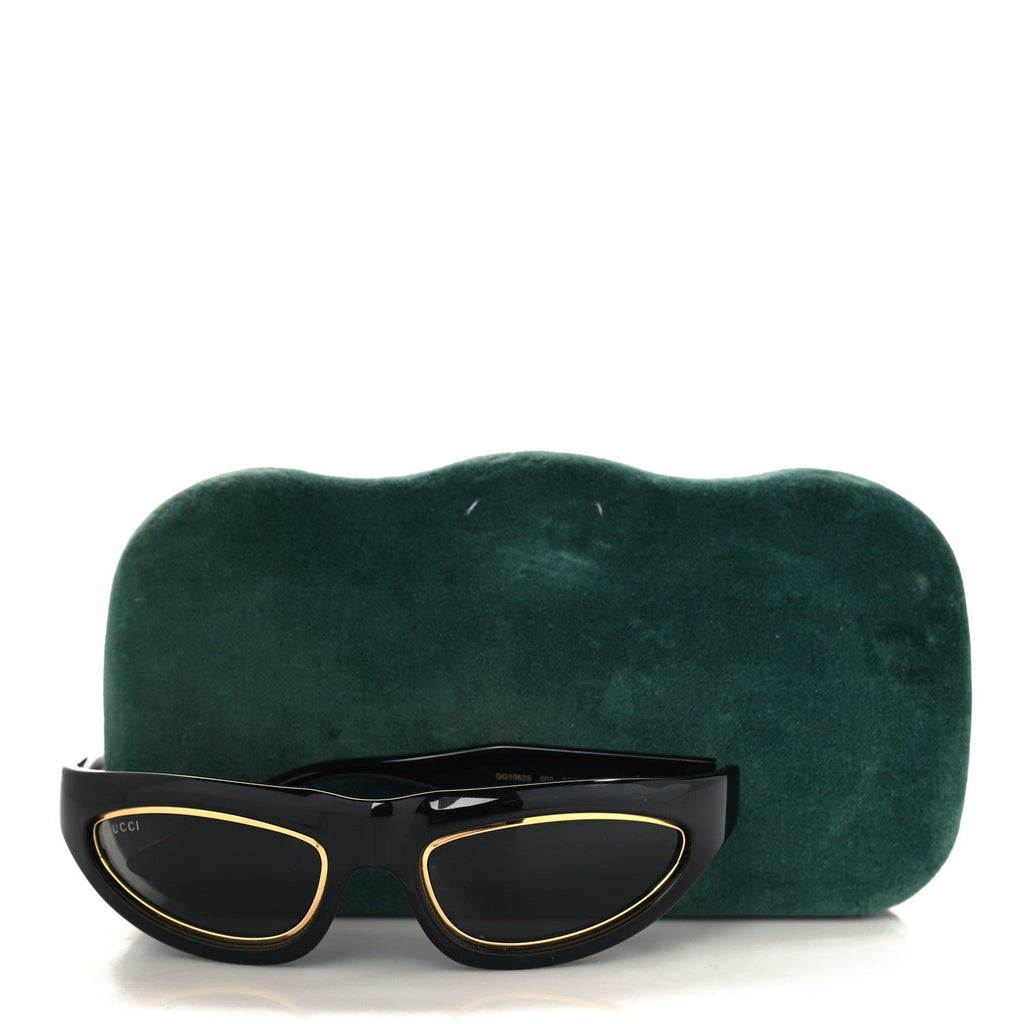 Gucci Mask Sunglasses — Black GG1062S