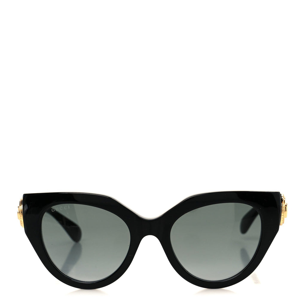 Gucci Cat-Eye Sunglasses — Black GG1408S