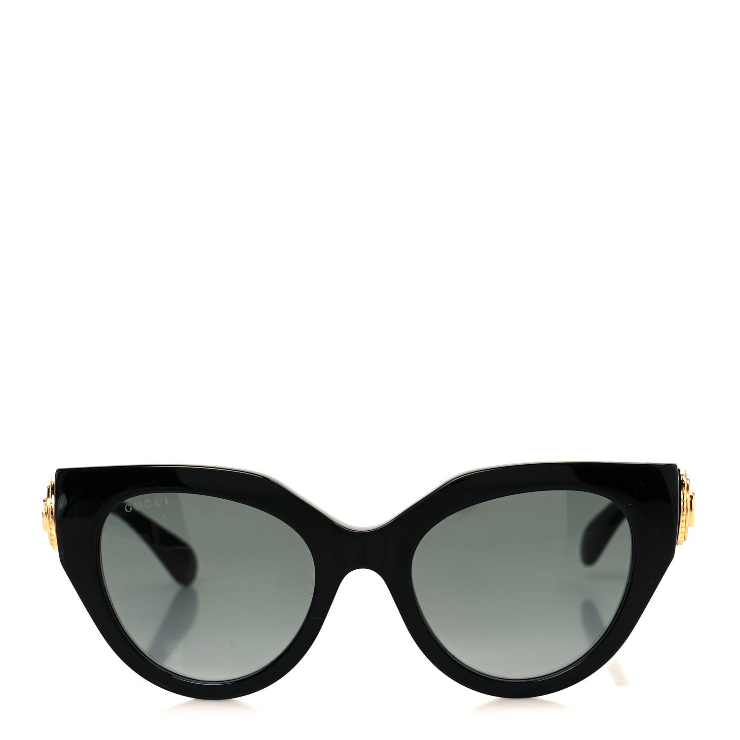 Gucci Cat-Eye Sunglasses — Black GG1408S