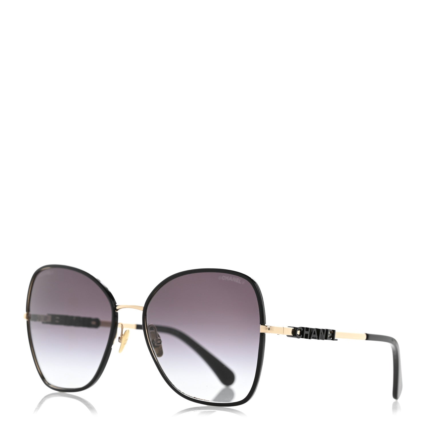 Chanel Butterfly Sunglasses — Black