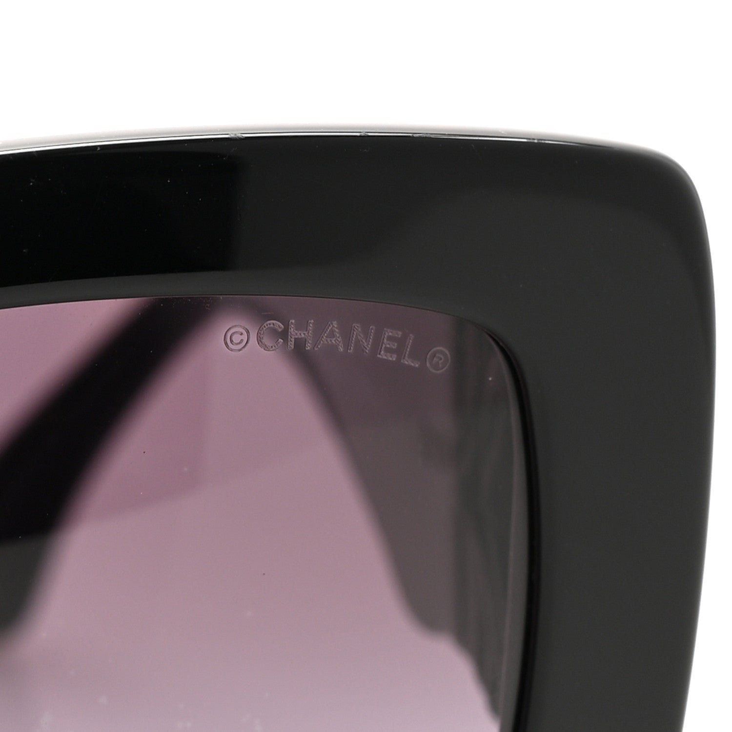 Chanel Square Sunglasses — Black 5474-Q