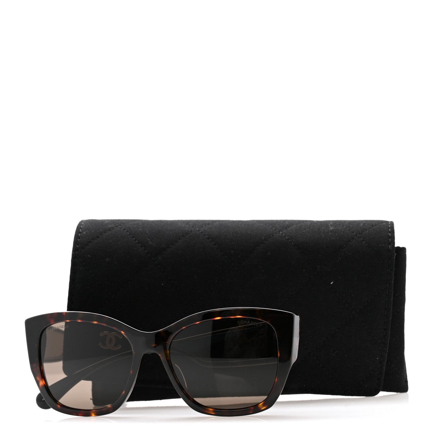 Chanel Cat-Eye Sunglasses — Tortoise 5429-A
