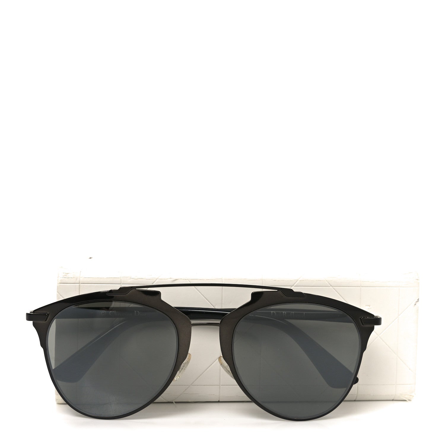 Dior Square Sunglasses — Black