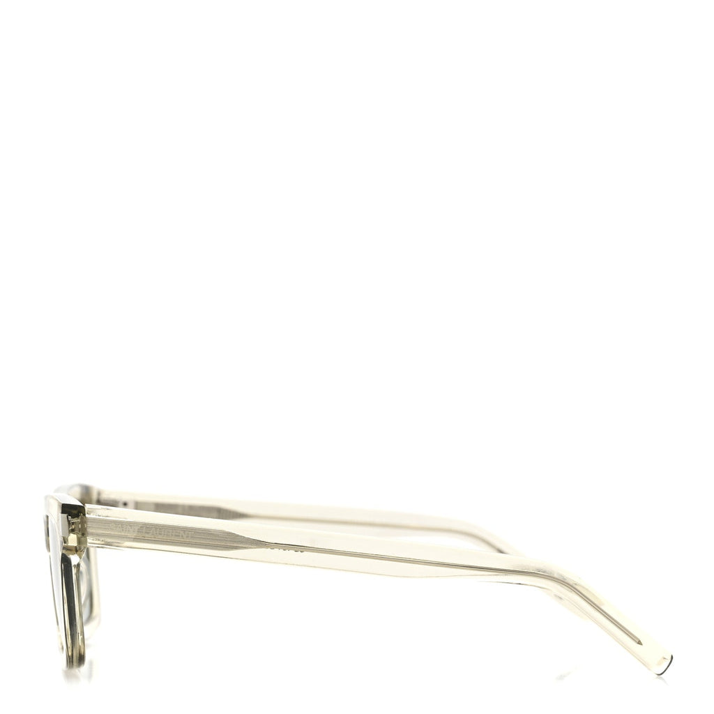 Saint Laurent Square Sunglasses — Transparent SL461