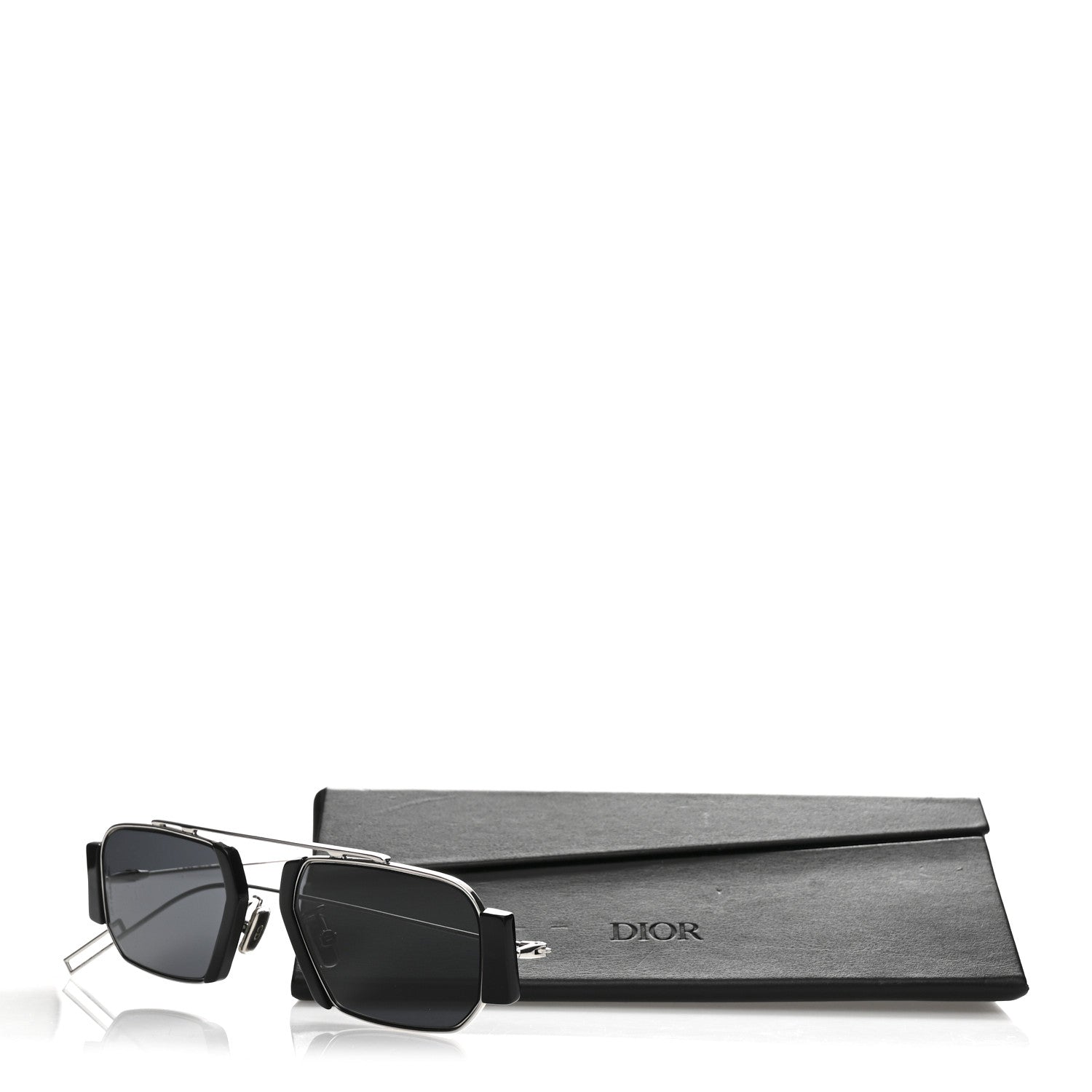 Dior Aviator Sunglasses — Silver