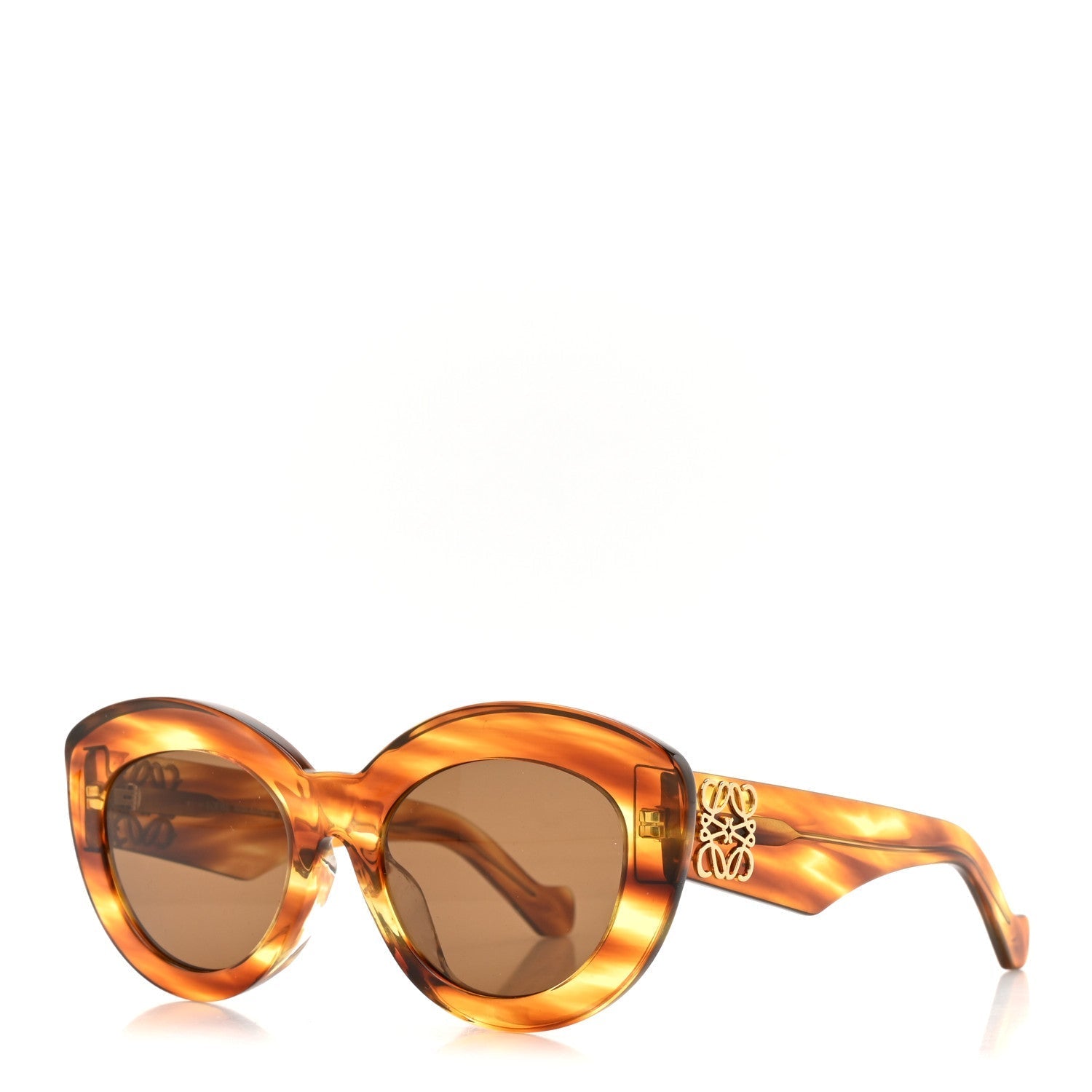 Loewe Cat-Eye Sunglasses — Tortoise