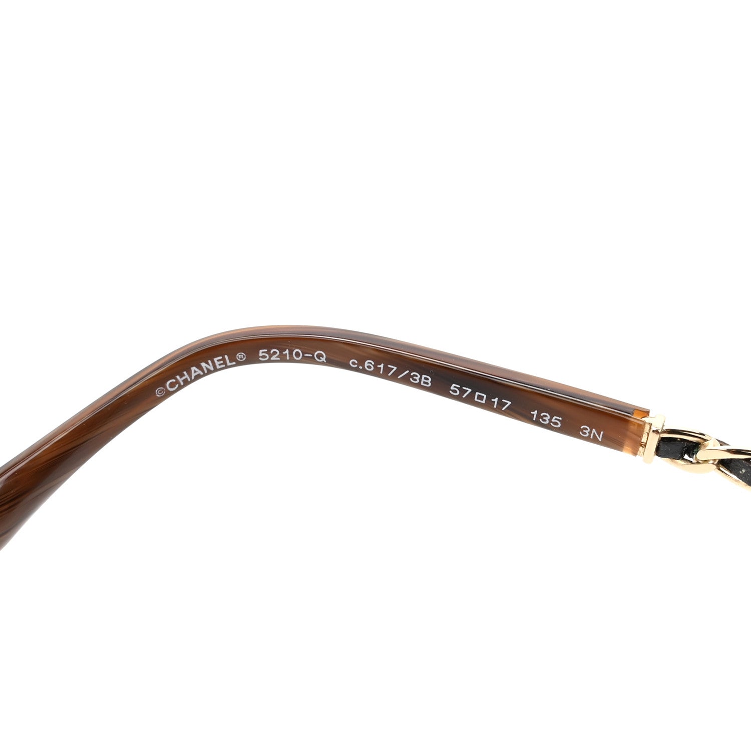 Chanel Square Sunglasses — Brown 5210-Q