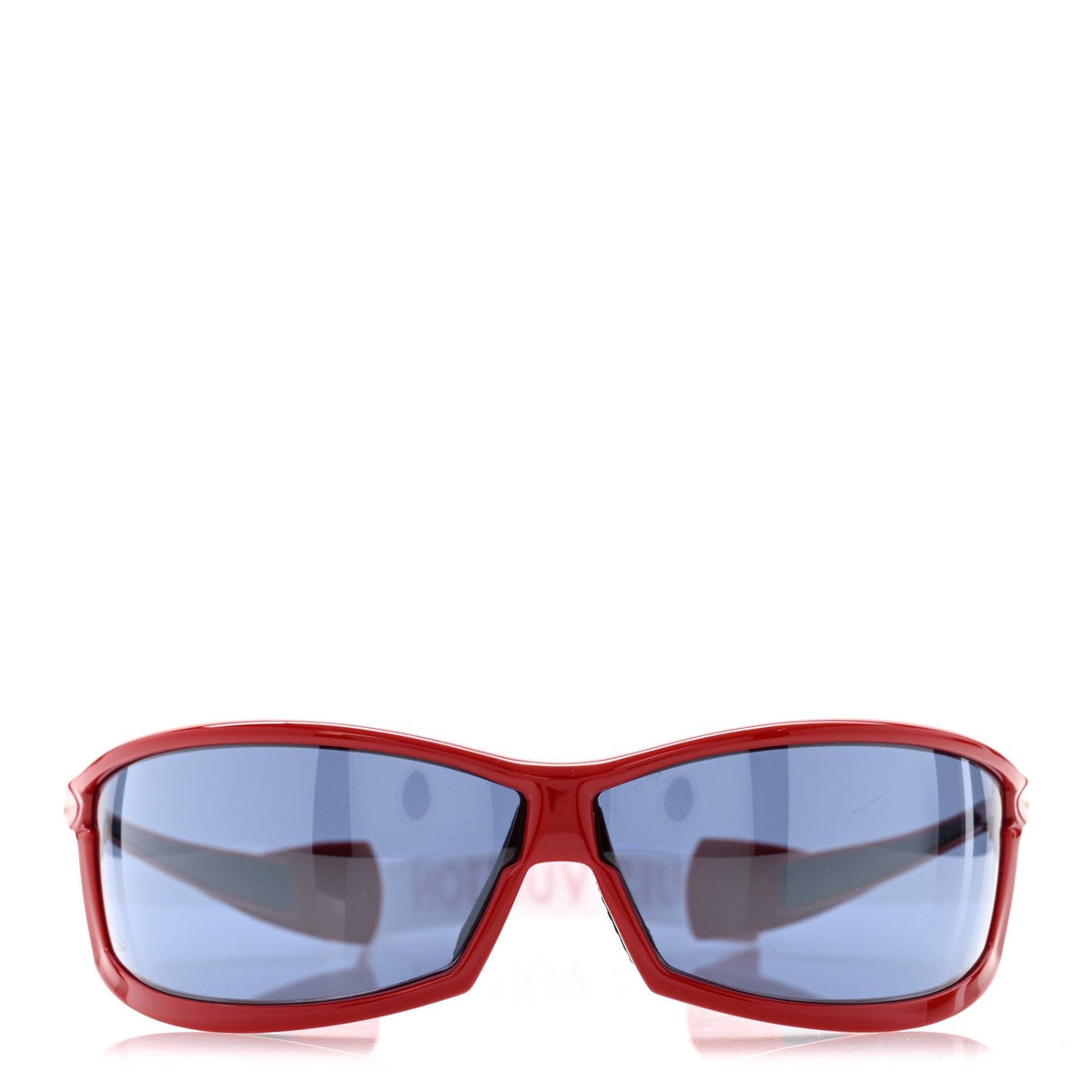 Louis Vuitton Square Sunglasses — Red Z0347U