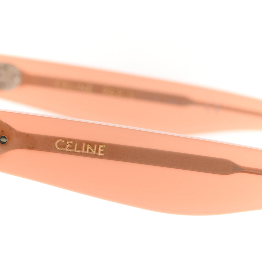 Celine Oversized Round Sunglasses CL4005FN Peach