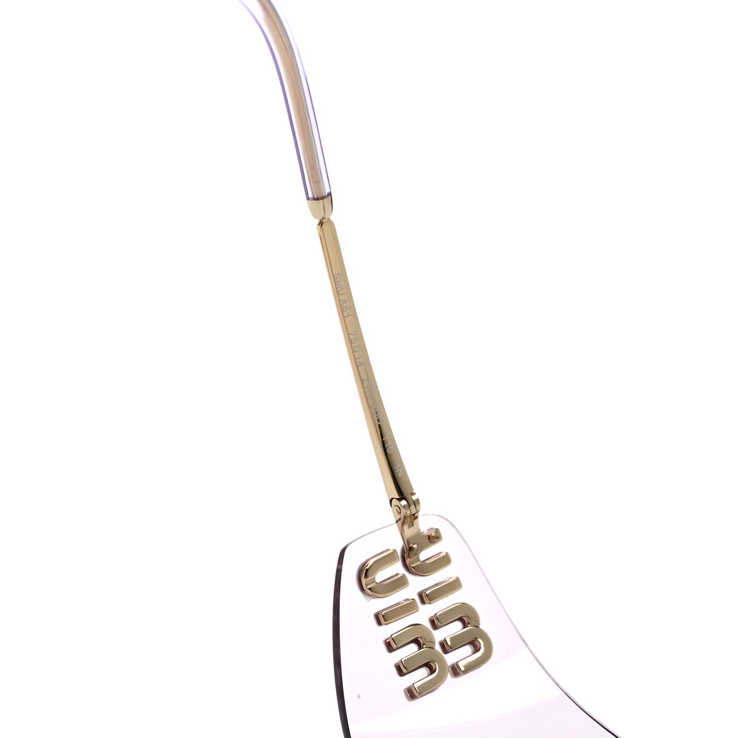 Miu Miu Square Sunglasses — Purple