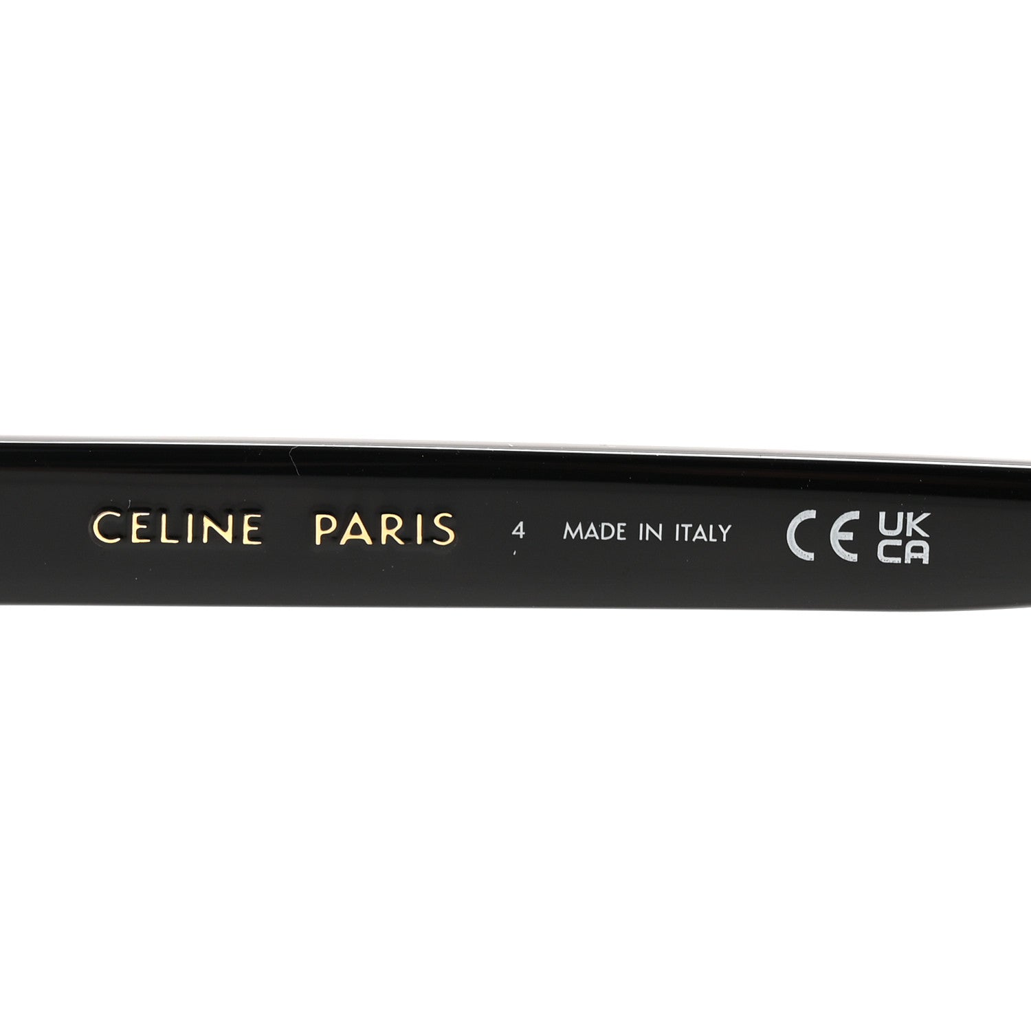 Celine Pilot Sunglasses — Black