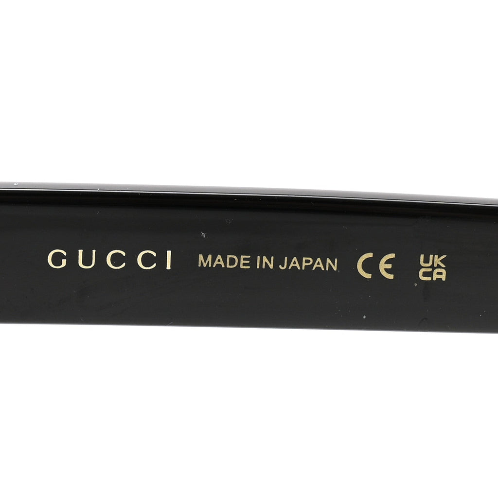 Gucci Square Sunglasses — Black
