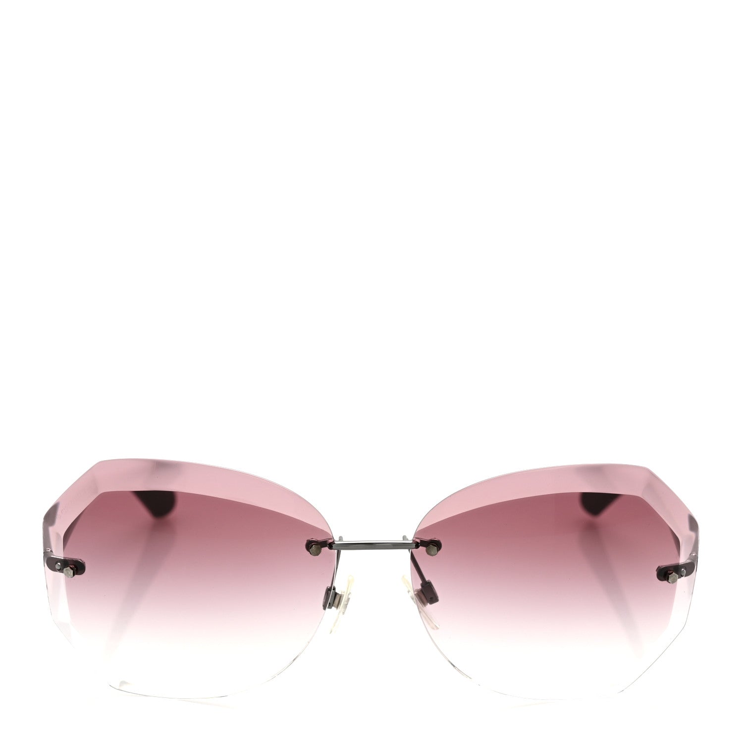 Chanel Round Sunglasses — Pink