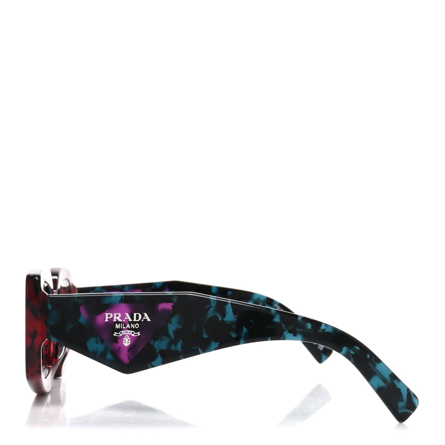 Prada Square Sunglasses — Tortoise SPR 15Y