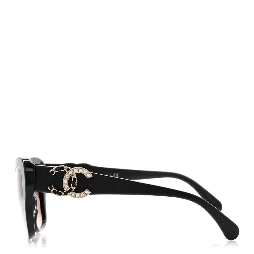 Chanel Butterfly Sunglasses — Black 5457-Q