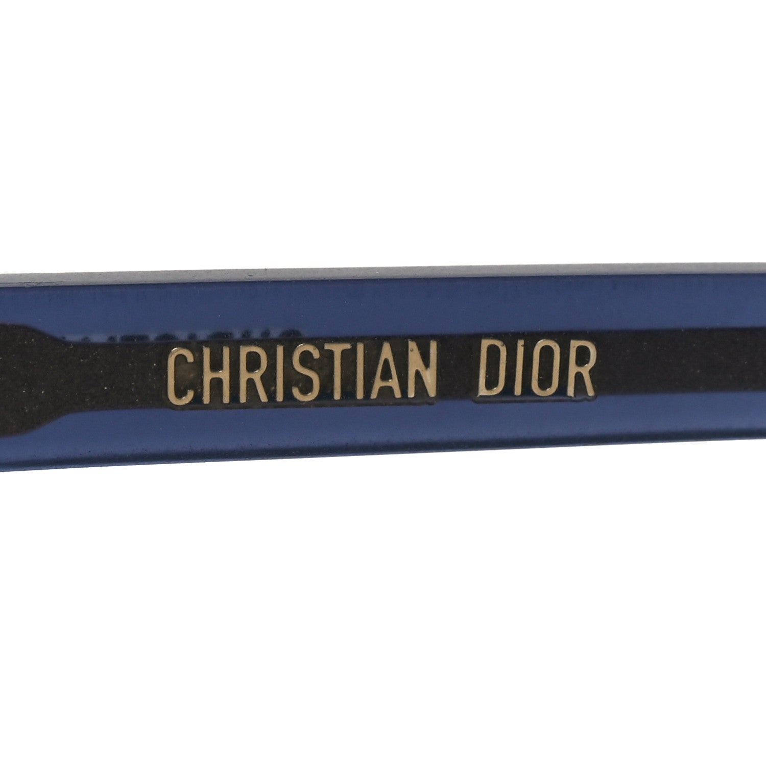 Dior Square Sunglasses — Blue