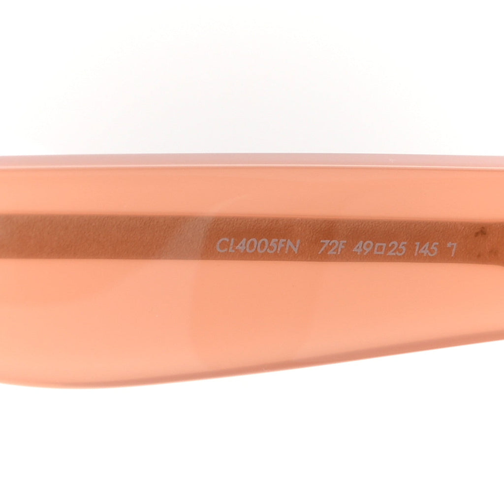 Celine Oversized Round Sunglasses CL4005FN Peach