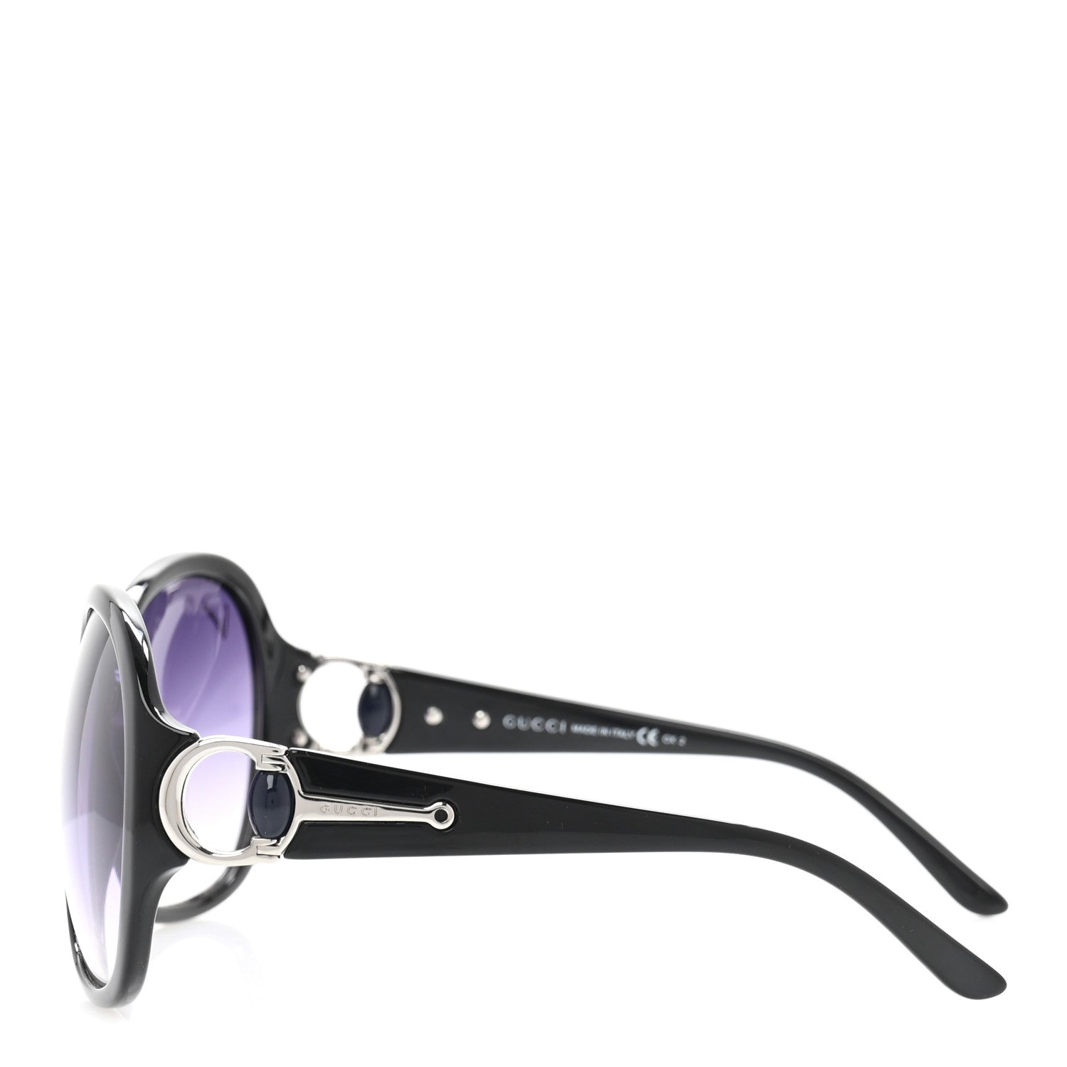Gucci Square Sunglasses — Black GG3106