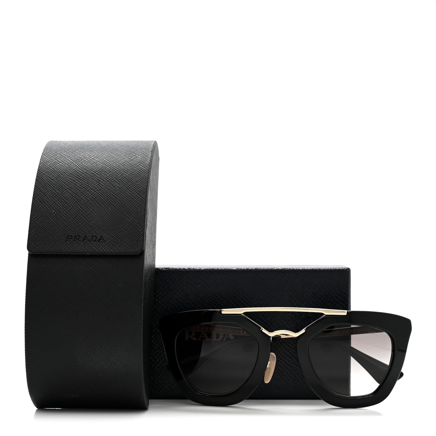 Prada Square Sunglasses — Black SPR 09Q