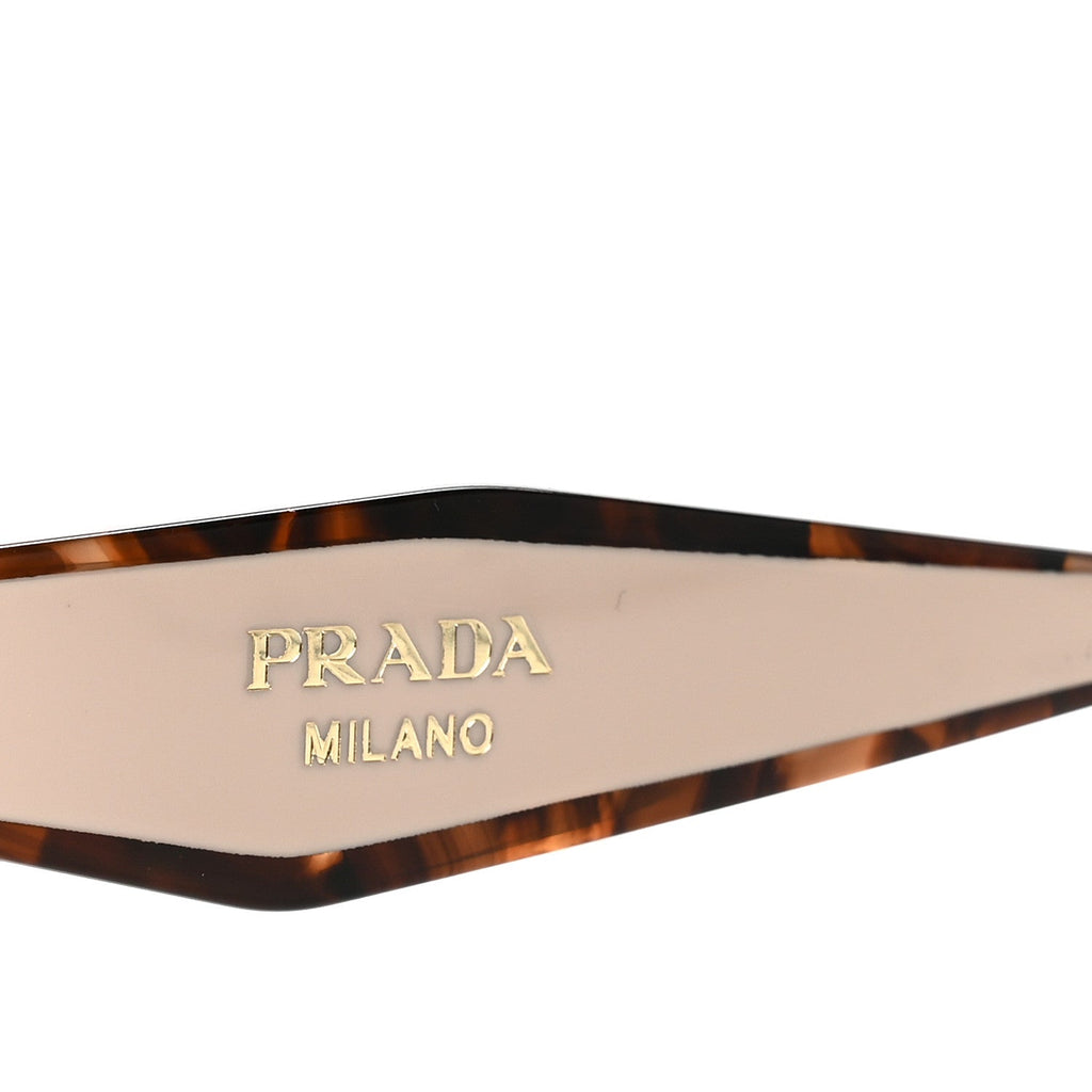 Prada Square Sunglasses — Tortoise