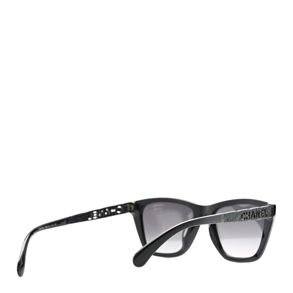 Chanel Square Sunglasses — Black