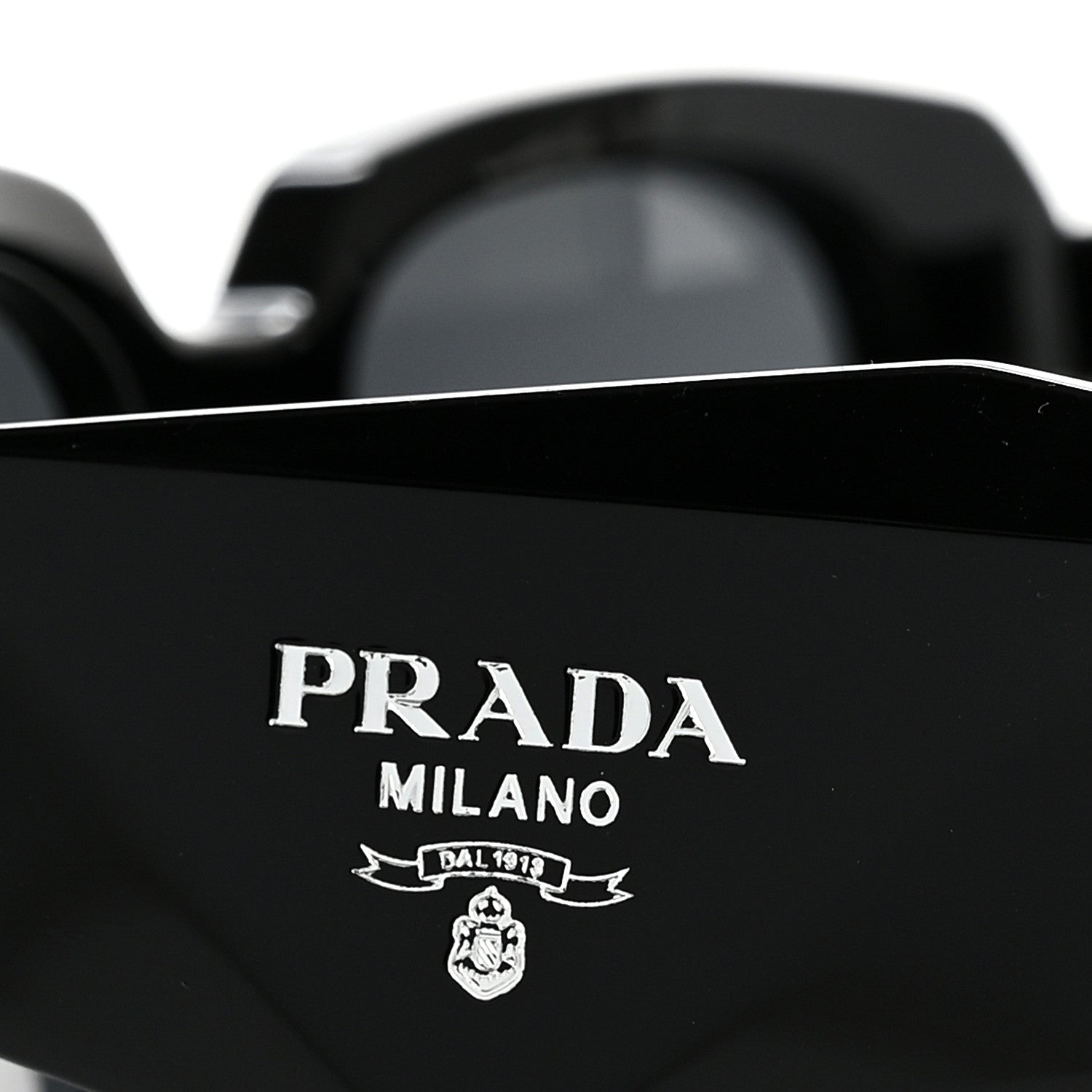 Prada Square Sunglasses — Black SPR 17W