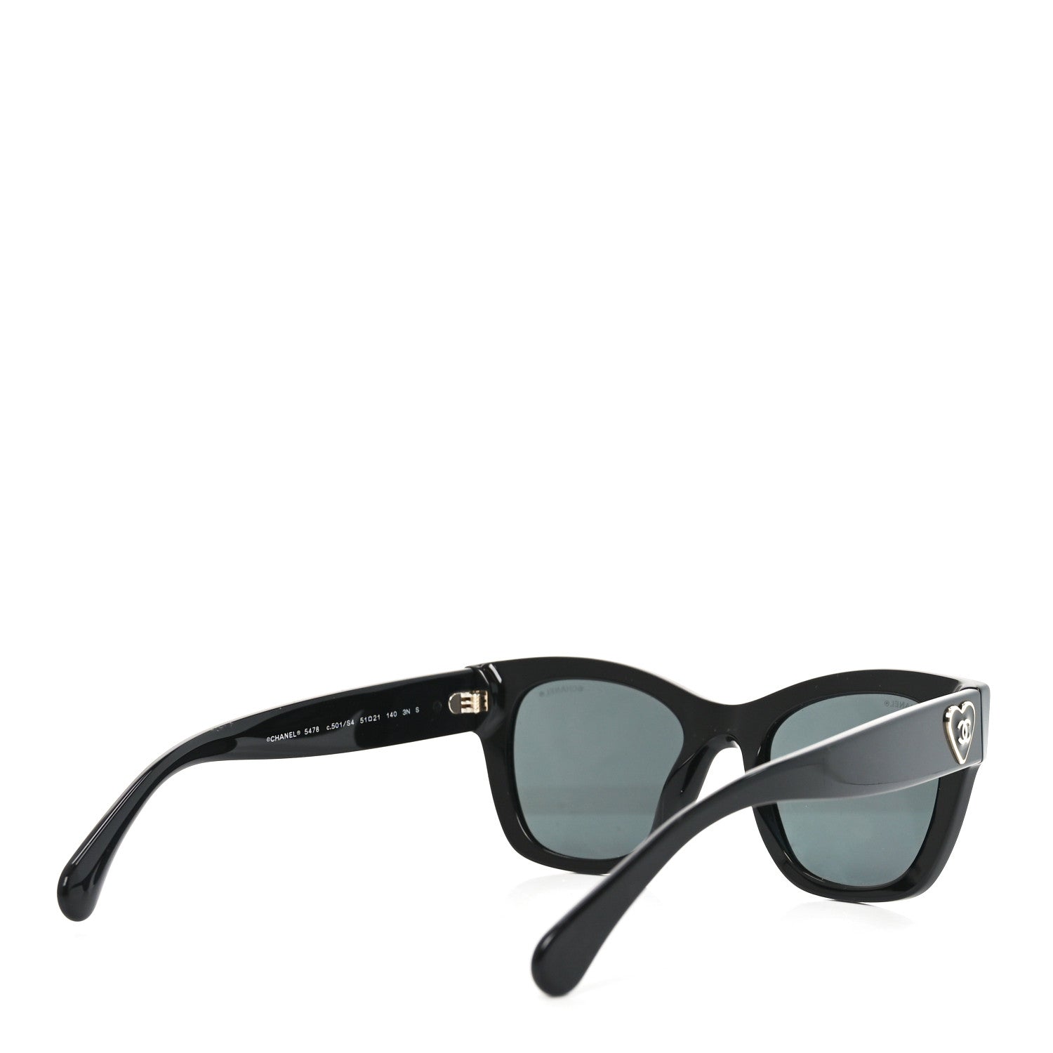 Chanel Square Sunglasses — Black