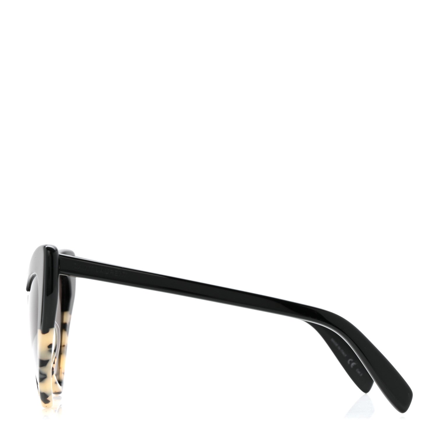 Saint Laurent Square Sunglasses — Havana SL181