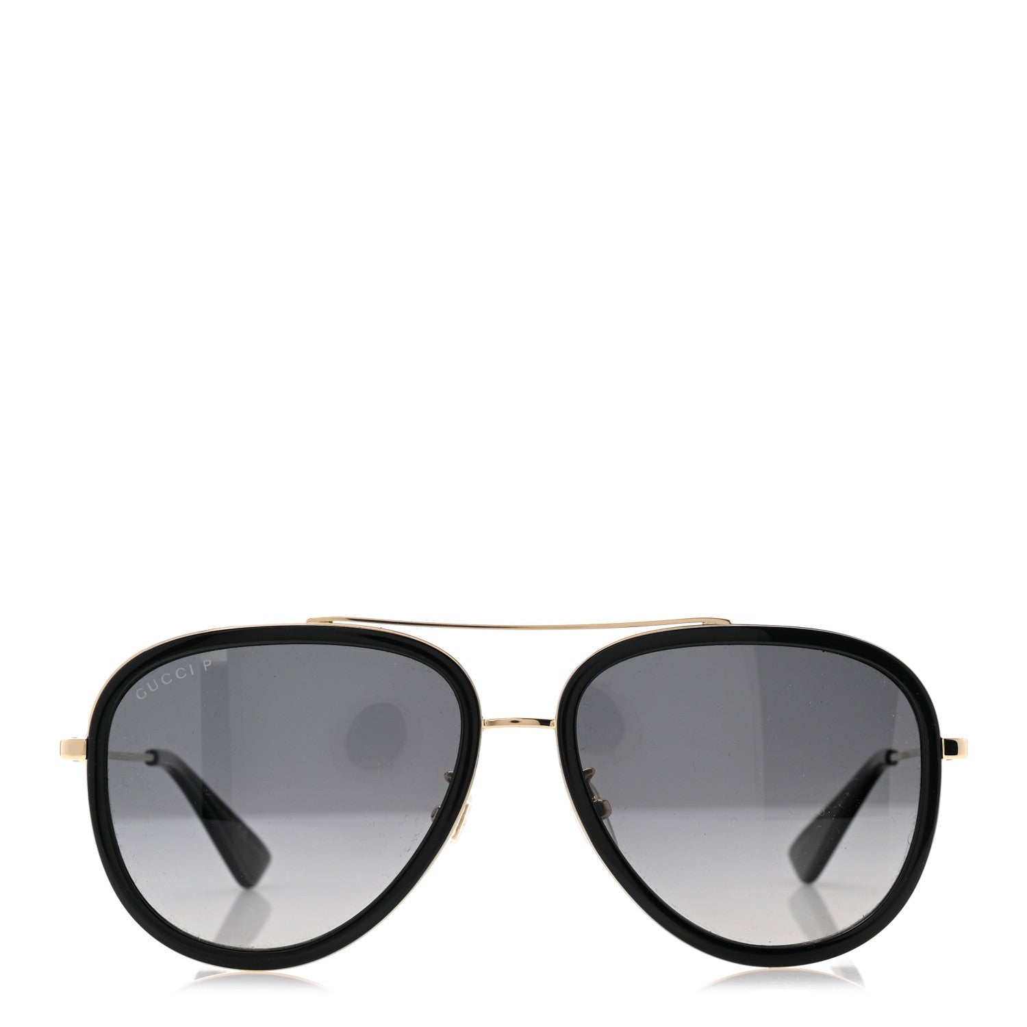 Gucci Aviator Sunglasses — Black GG0062S