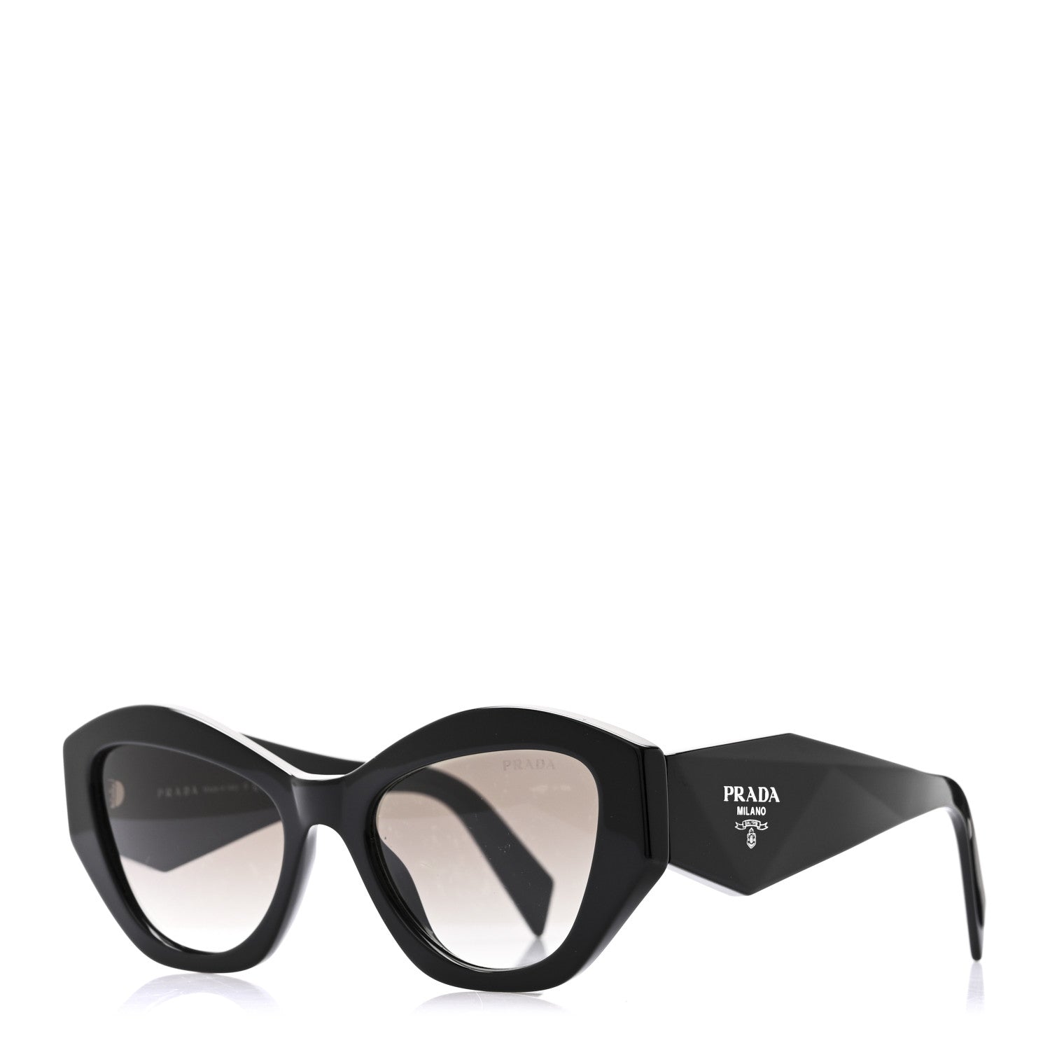 Prada Square Sunglasses — Black SPR 07Y