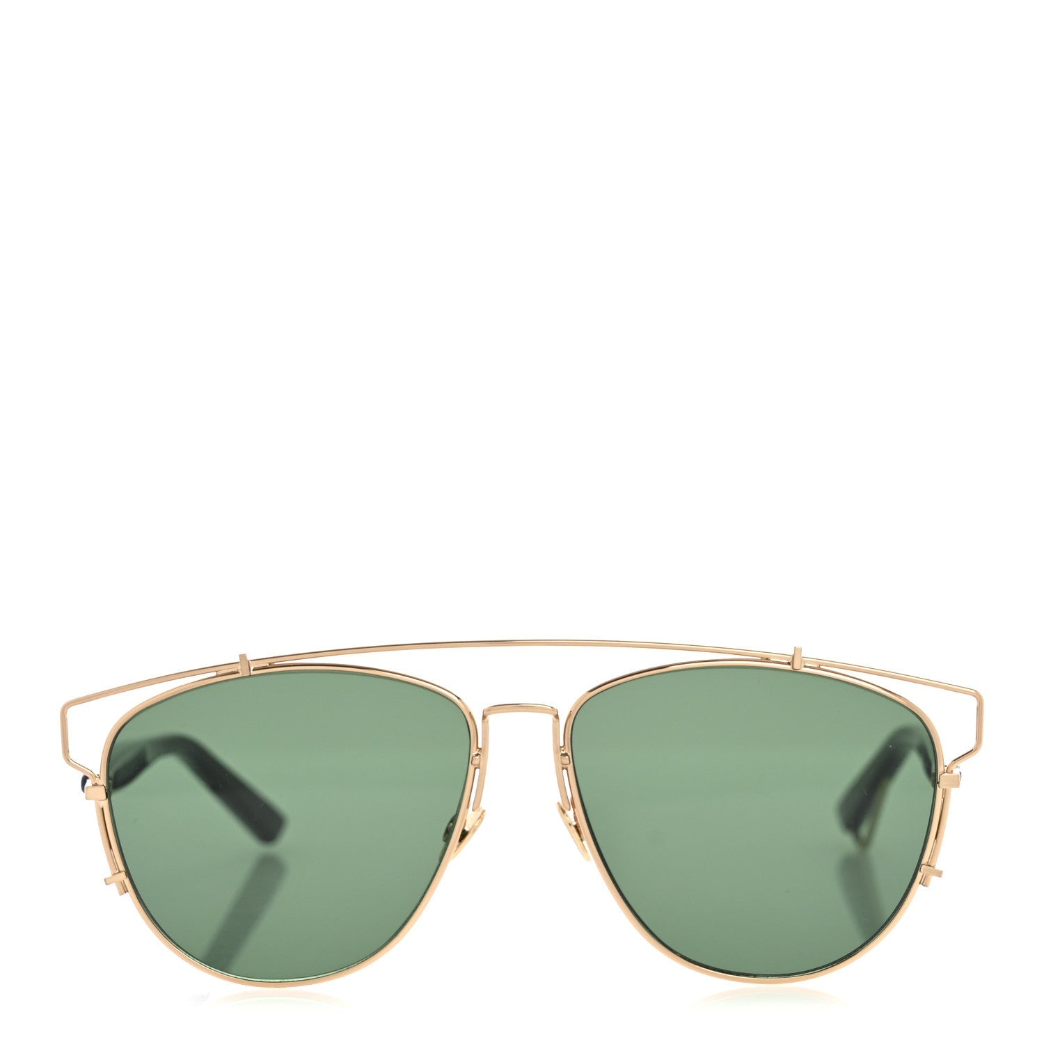 Dior Aviator Sunglasses — Gold