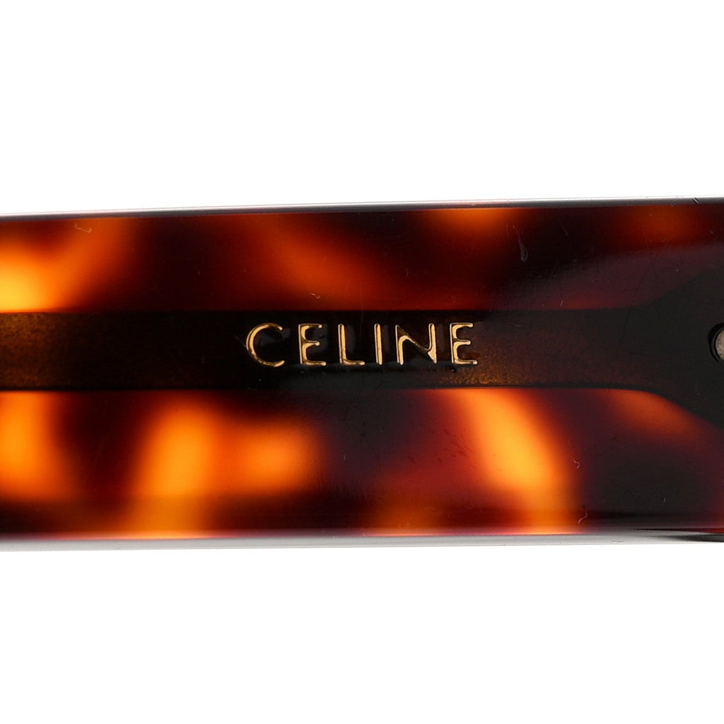 Celine Square Sunglasses — Tortoise