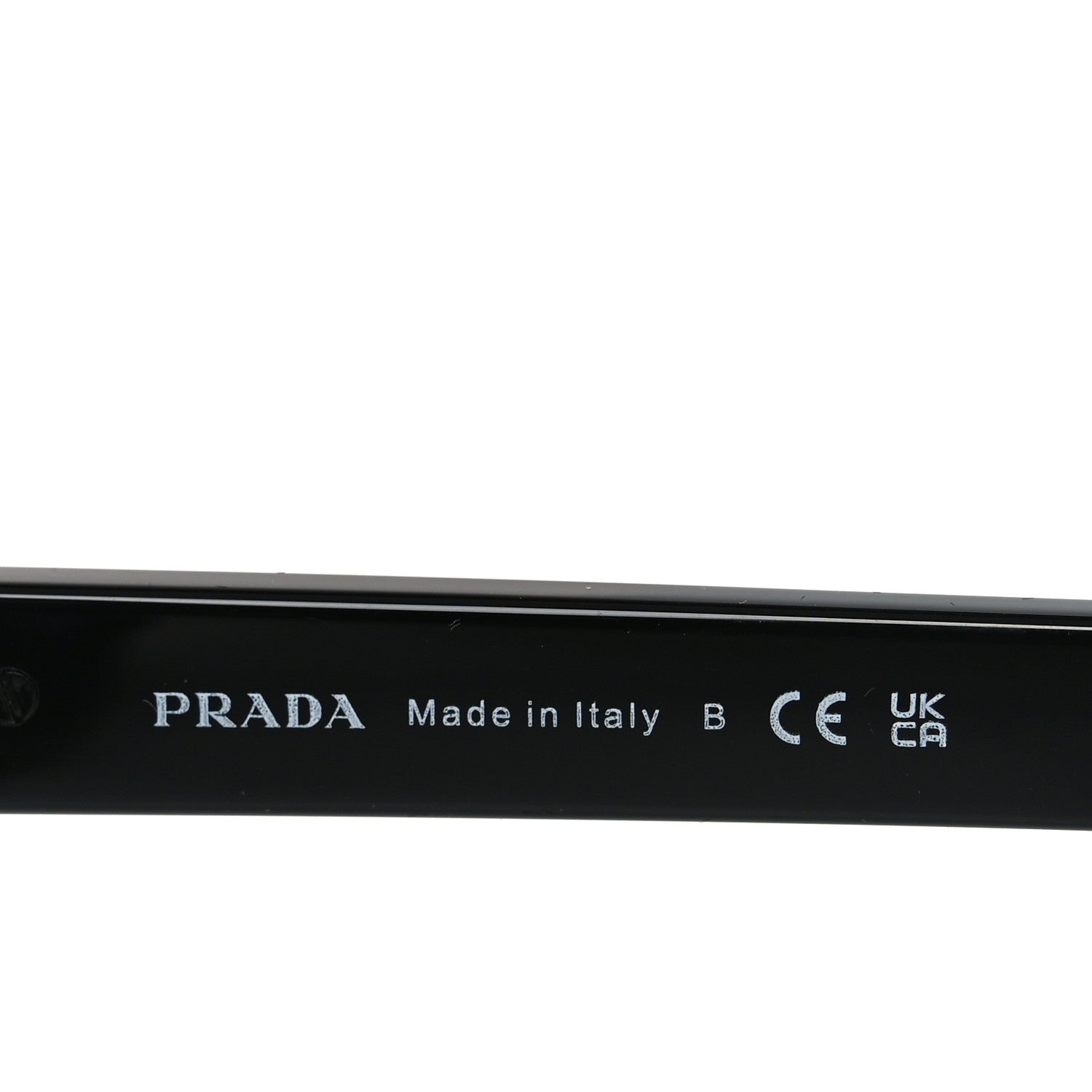 Prada Square Sunglasses — Black