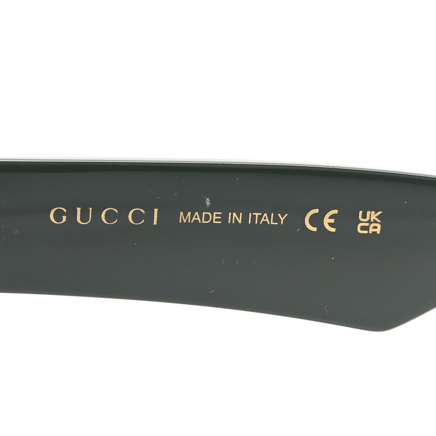 Gucci Rectangle Sunglasses — Black GG0962S