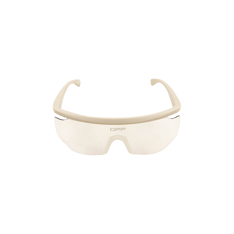 Off-White Mask Logo Sunglasses — Grey