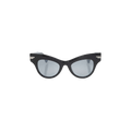 Bottega Veneta Cat Eye Sunglasses — Black