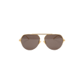 Bottega Veneta Sunglasses — Gold