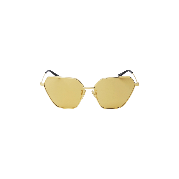 Balenciaga Sunglasses — Gold
