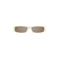 Dior x Cactus Jack CD Diamond S1I Sunglasses — Cream