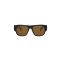 Alexander McQueen Square Frame Acetate Sunglasses — Blue