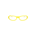 Balenciaga Square Frame Sunglasses — Yellow