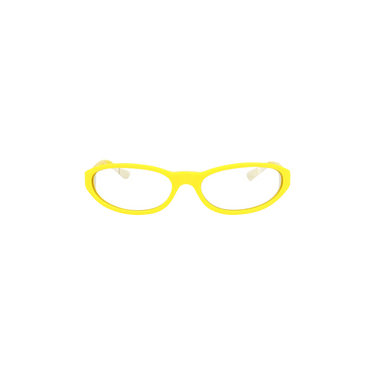 Balenciaga Square Frame Sunglasses — Yellow