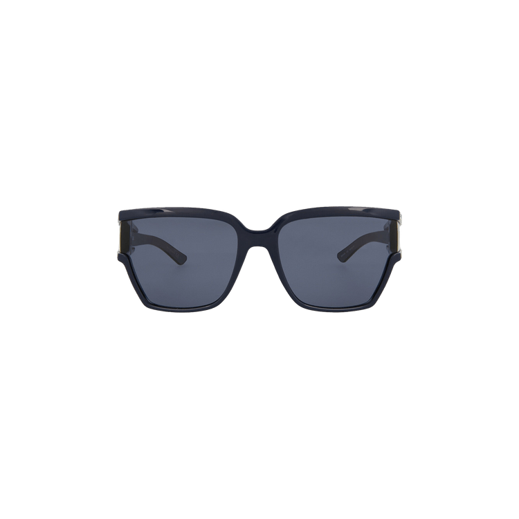 Balenciaga Square Frame Injection Sunglasses — Blue