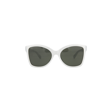 Balenciaga Round Frame Bio Injection Rilsan Sunglasses — Silver