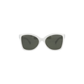 Balenciaga Round Frame Bio Injection Rilsan Sunglasses — Silver